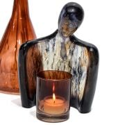 Arun Heykel- Transparan Siyah Batik (23 cm)