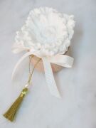 Wedding White Jasmine Kokulu Ahşap Kaide Şakayık Taş Hediye Seti