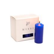 6 Adet Saks Mavisi Bar Mum Seti (3,5x8cm)