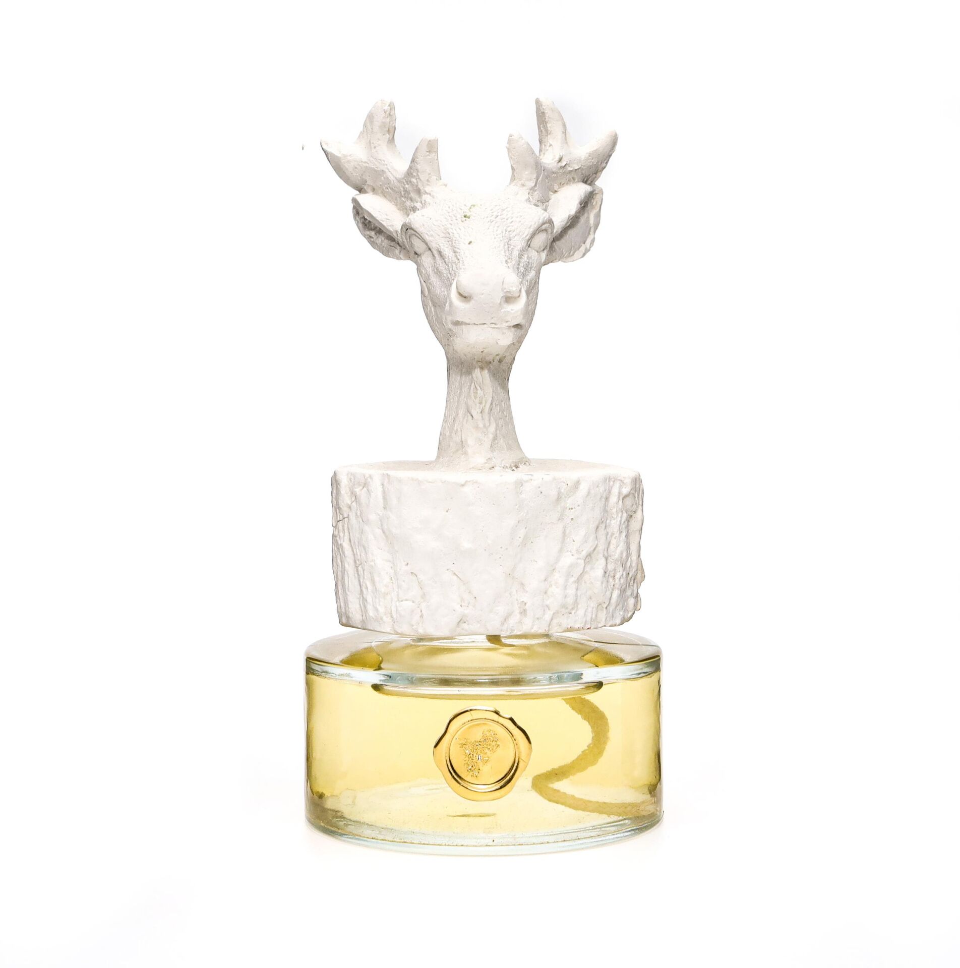 Yılbaşı 150 ml Geyik Seramik Taşlı Spice Orange Oda Kokusu