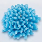 Dekoratif Marin Mavi Mercan Mum