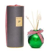 Özel Kutulu 230 ml Yeşil Parlak Şişe Nar Oda Kokusu Hediye Seti