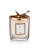 Kapaklı Dark Amber Kokulu Vegan Mum (140 gr)