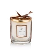 Kapaklı Dark Amber Kokulu Vegan Mum (140 gr)