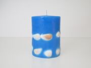 MİSSİ MARİN 9X12 MAVİ DENİZ KABUKLU MUM