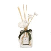 200 ml Kare Şişe Geceyarısı Çiçeği Taşlı Bambu Çubuklu Oda Kokusu