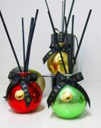 Özel Kutulu 230 cc Parlak Açık Yeşil Şişe Apple&Cinnamon Oda Kokusu Hediye Seti