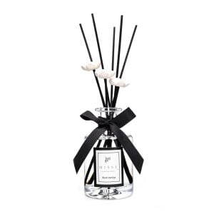 200 ml Silindir Cam Şişe Black Vanilya Oda Kokusu