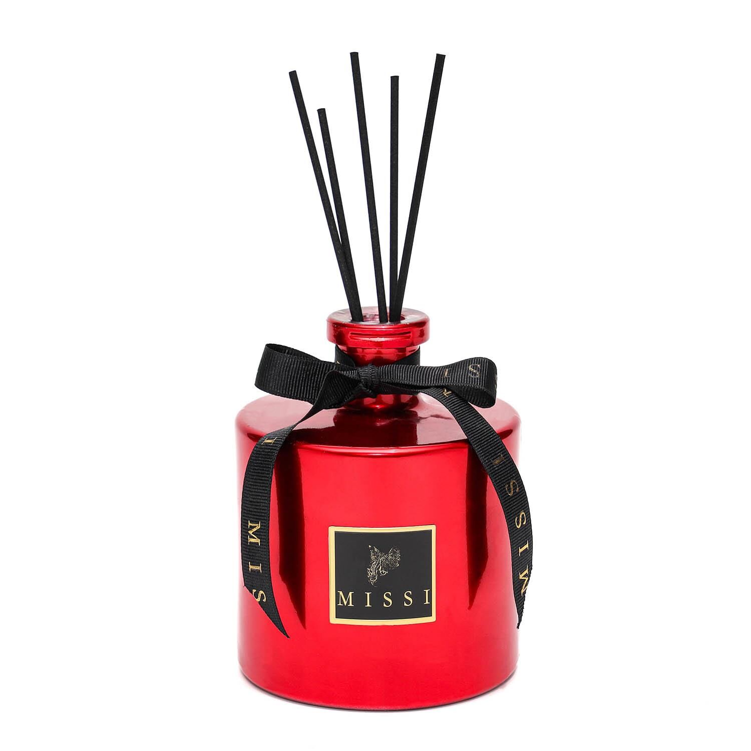 500 ml Parlak Kırmızı Silindir Şişe Nar( Fig) Oda Kokusu