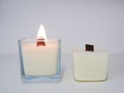 MİSSİ KARE DARK AMBER VEGAN REFİL MUM 210 GR