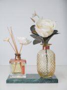 ÖZEL PAH KESİM ORTA DEKORATİF YEŞİL DOĞAL MERMER TAŞ