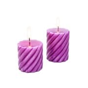 2li Mor Spiral Blok Mum Seti