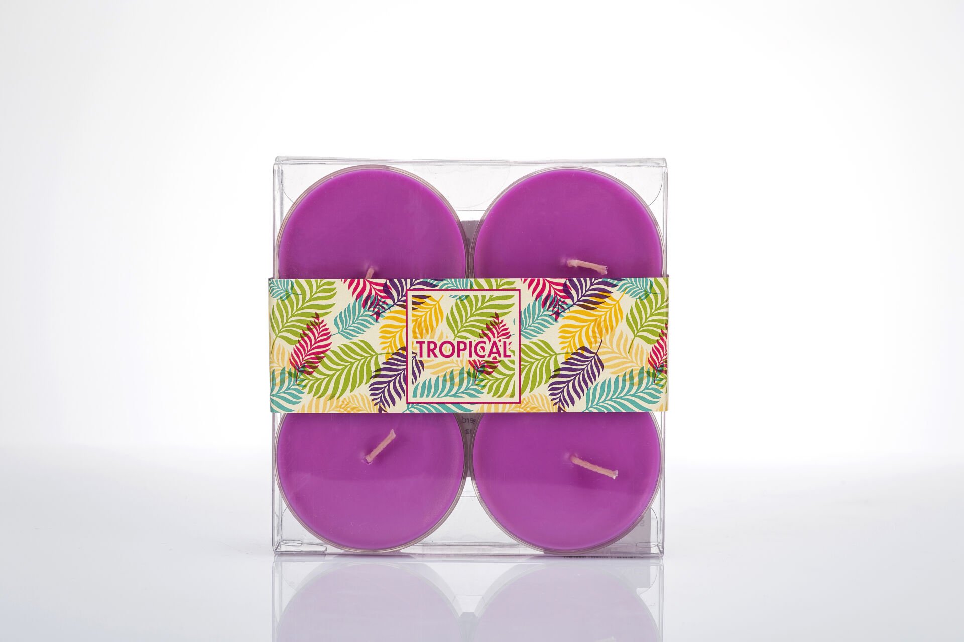 4 LÜ FUŞYA MAXİ TEALIGHT MUM