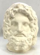 Pachouli Kokulu Dekoratif Ekru Serapis Seramik Taş Heykel(H:19 CM)