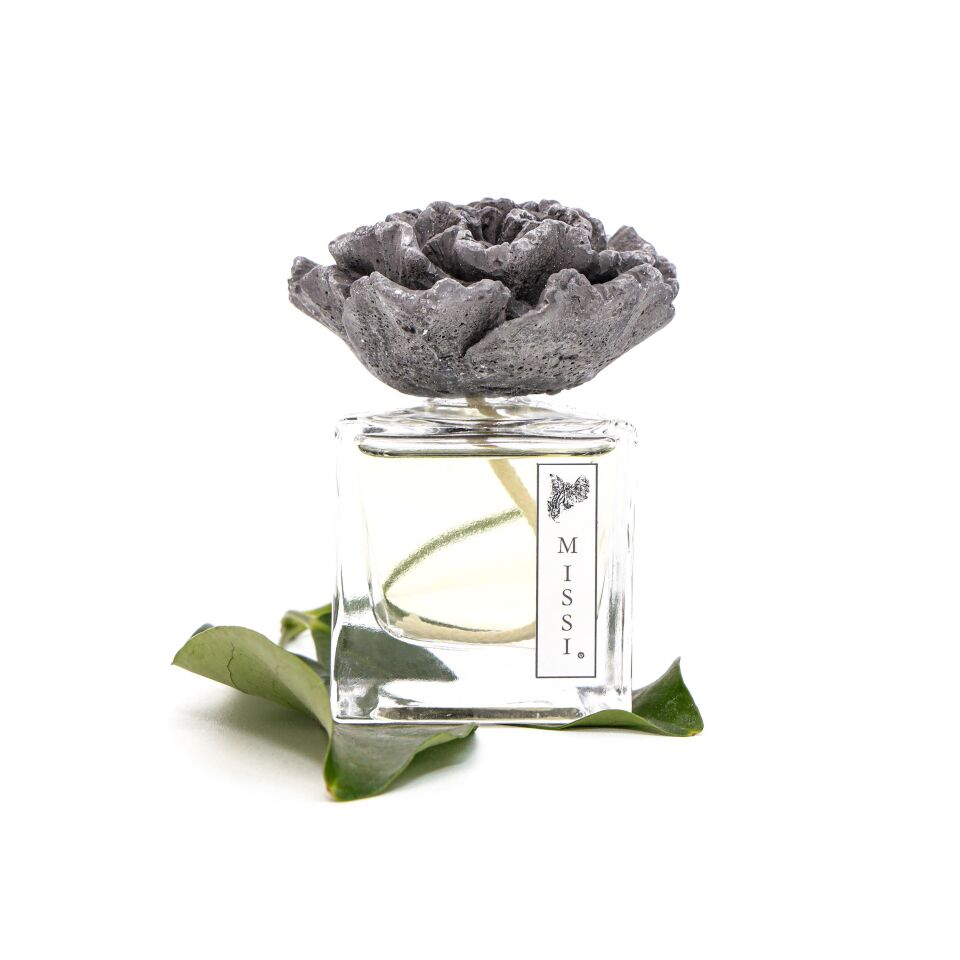 50 ml Gri Çiçek Taşlı Black Vanilya Oda Kokusu