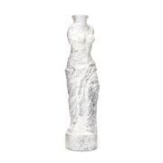 33 cm Mermer Desenli Venüs Cam Vazo (33 cm)