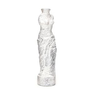 33 cm Mermer Desenli Venüs Cam Vazo (33 cm)