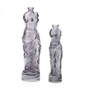 2li Siyah Venüs Cam Vazo Seti