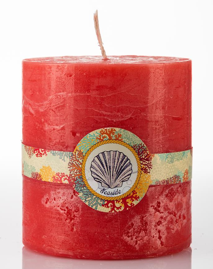 MİSSİ 7x8 CM MERCAN MUM