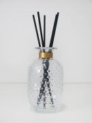 Gold Boyunlu Cam Vazo(15 CM)