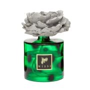 500 ml Yeşil Leopar Desenli Cam Şişe Seramik Taşlı Black Vanilya Oda Kokusu