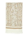 Bej Bambu Jakar Pamuk Peştemal
