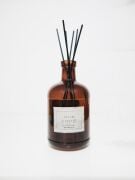 Nature Collection 500 ml Kahverengi Cam Şişe Siyah Bambu Çubuklu Dark Wood Oda Kokusu