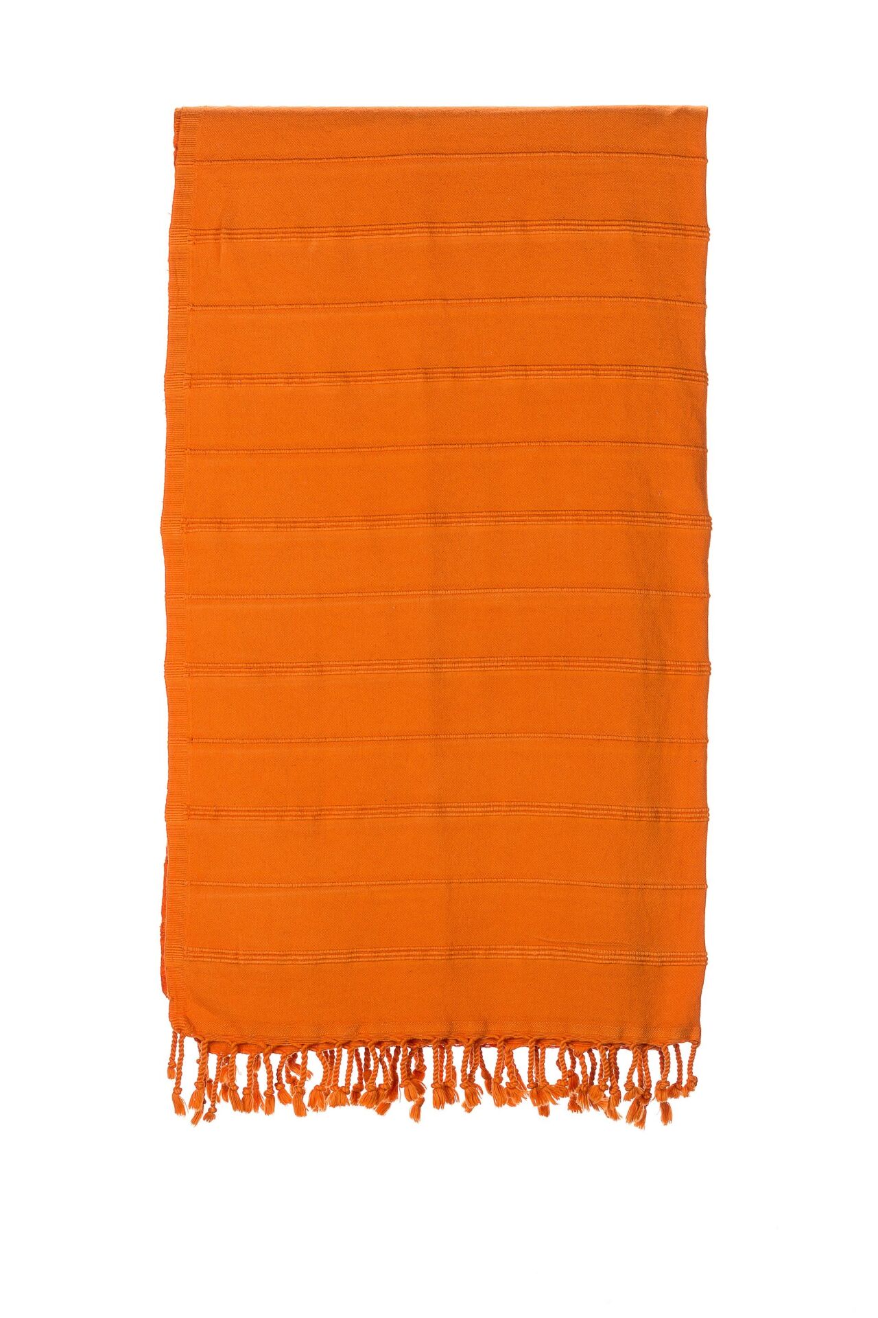 Turuncu Fitilli Double Pamuk Peştemal