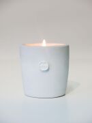 Taş Armalı Black Vanilya Kokulu Vegan Mum