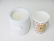 Taş Armalı Seramik Yasemin Sandal Vegan Mum