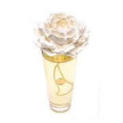 400 ml Konik Uzun Cam Şişe Seramik Taşlı White Jasmine Oda Kokusu