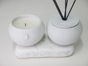 MİSSİ TAŞTAN DARK AMBER GRİ OVAL ODA KOKUSU VEGAN MUM SETİ