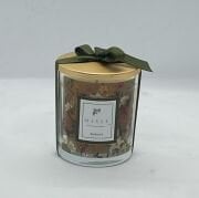 MİSSİ KAPAKLI DESENLİ BARDAK İÇİ BACKYARD KOKULU VEGAN MUM (140 GR)