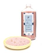 Yaratıcı İnci Tozu Black Vanilya Kokulu Taba Renk Mum (30 adet fitil ile birlikte)-400 gr