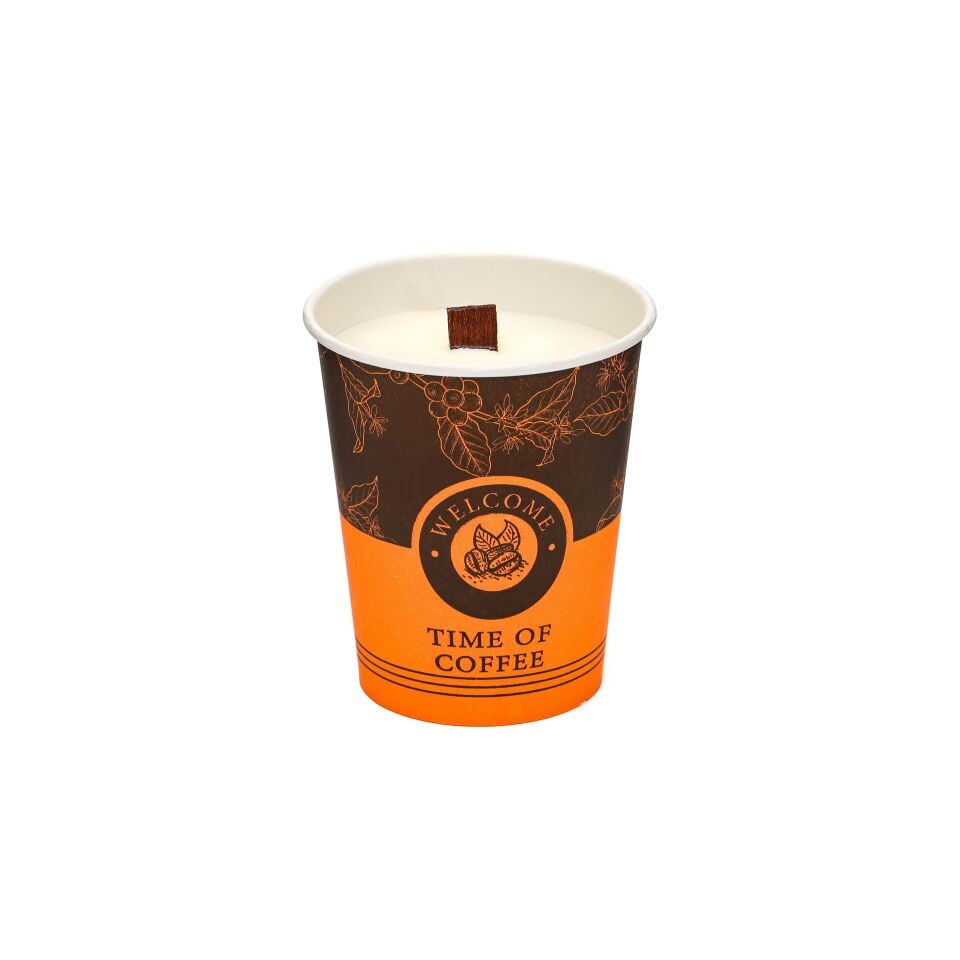 Ahşap Fitilli Çıtırtılı (Crackling) Palo Santo Vegan Refil Mum 130 gr