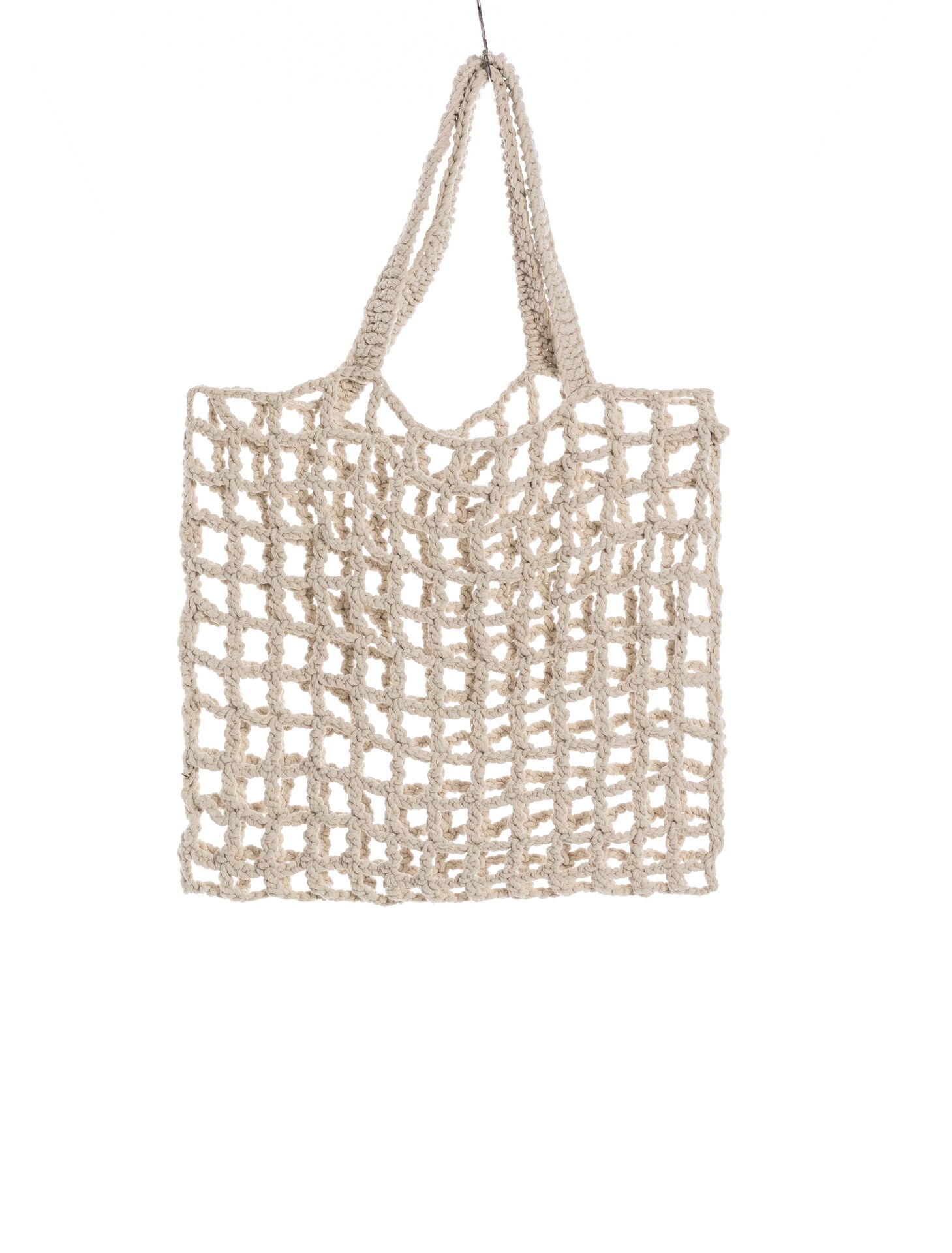 EKRU ÖZEL EL ÖRGÜSÜ PLAJ ÇANTASI