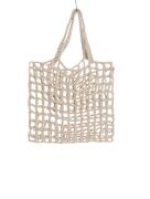 EKRU ÖZEL EL ÖRGÜSÜ PLAJ ÇANTASI