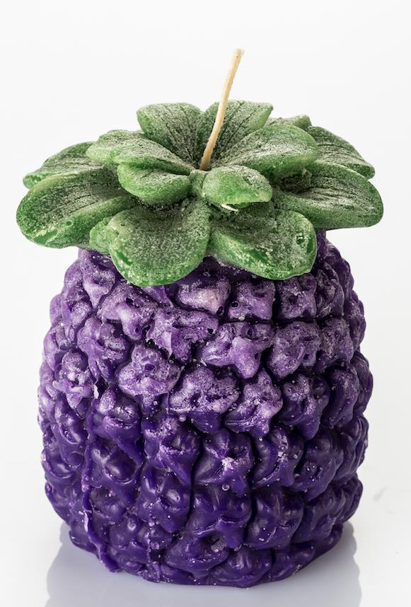 Dekoratif Mor Ananas Mum