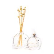 Doğal Çiçekli Yasemin Sandal Oda Kokusu ve Kandil Seti