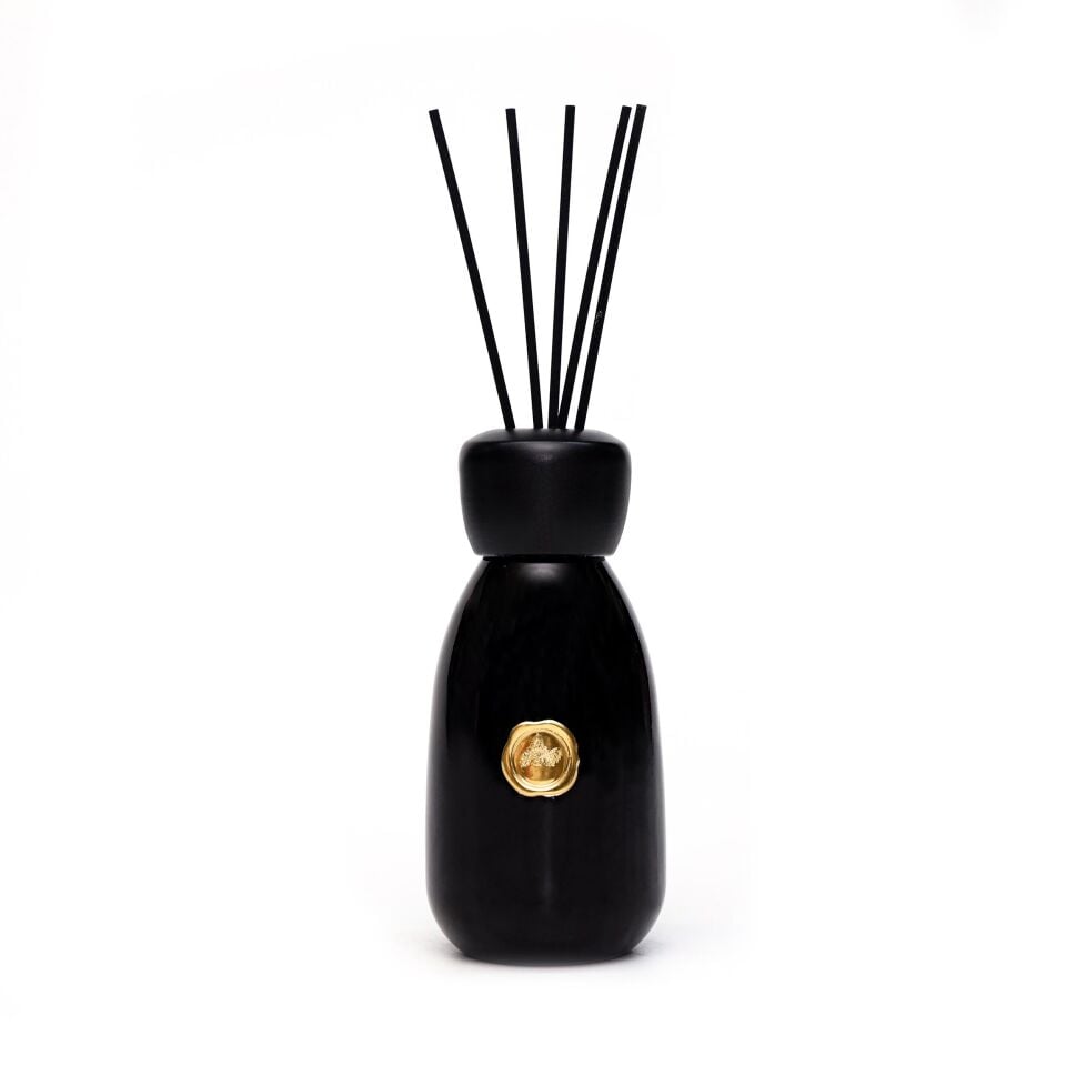 230 ml Siyah Cam Şişe Black Vanilya Oda Kokusu