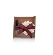 AHŞAP KAİDELİ SERAMİK KOKU TAŞI  2,5 CC GARDENYA YEDEK ESANS