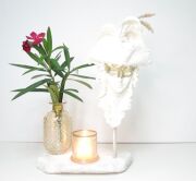 Venedik Gold Maske Objeli Naturel Ekru Mermer Kaide