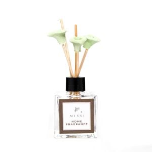 50 ml Gelin Çiçeği Taş Bambu Çubuklu Yasemin Sandal Oda Kokusu