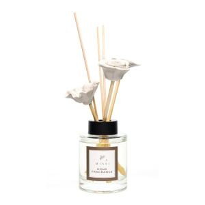 100 ml Çiçek Taş Bambu Çubuklu Beyaz Sabun Oda/Banyo Kokusu
