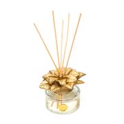 150 ml Gold Çiçek Taşlı Bambu Çubuklu Apple&Cinnamon Oda Kokusu