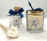 MİSSİ OCEAN BREEZE KARE ŞİŞE ODA KOKUSU VE MUM SETİ