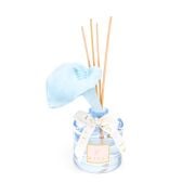 200 ml Mavi Şişe Gala Çiçek Taş Çubuklu Sandal Wood Oda Kokusu