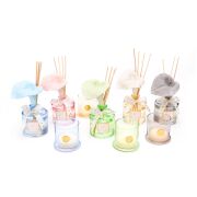 200 ml Mavi Şişe Gala Çiçek Taş Çubuklu Sandal Wood Oda Kokusu