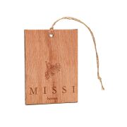 Doğal Ahşap İris Pudra Koku Kartı ve 10 ml Yedek Esansı