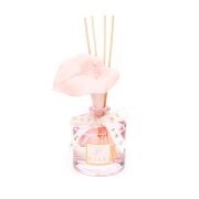 200 ml Pembe Şişe Gala Çiçek Taş Çubuklu Iris Pudra Oda Kokusu